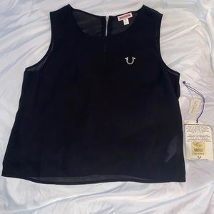 True religion tank top, womens size medium